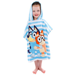 Bluey tissu gros plan absorbant et doux au toucher