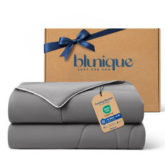 blunique couette recto gris, aspect frais et élégant