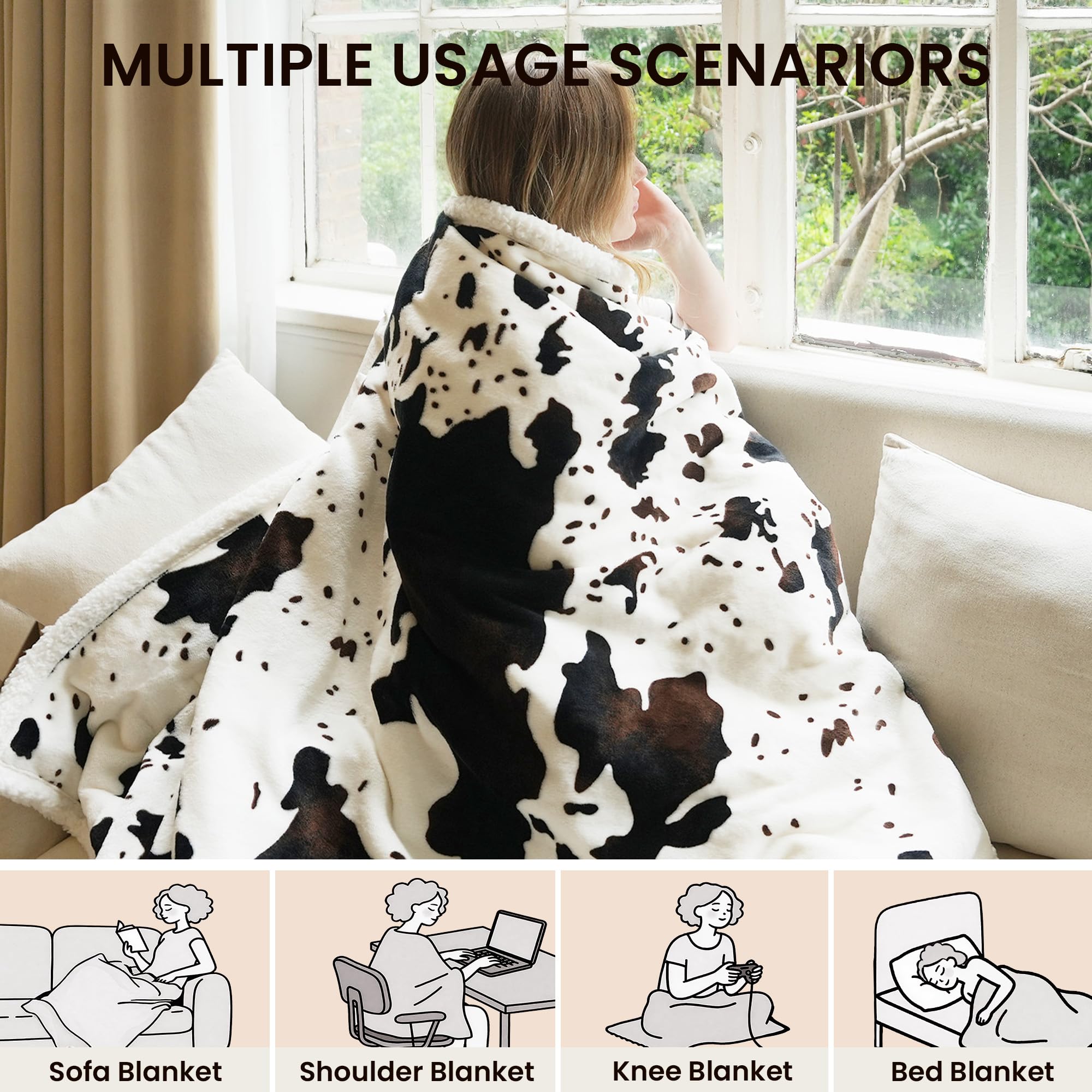 plaid blunique contrôleur détachable facilitant lavage sûr