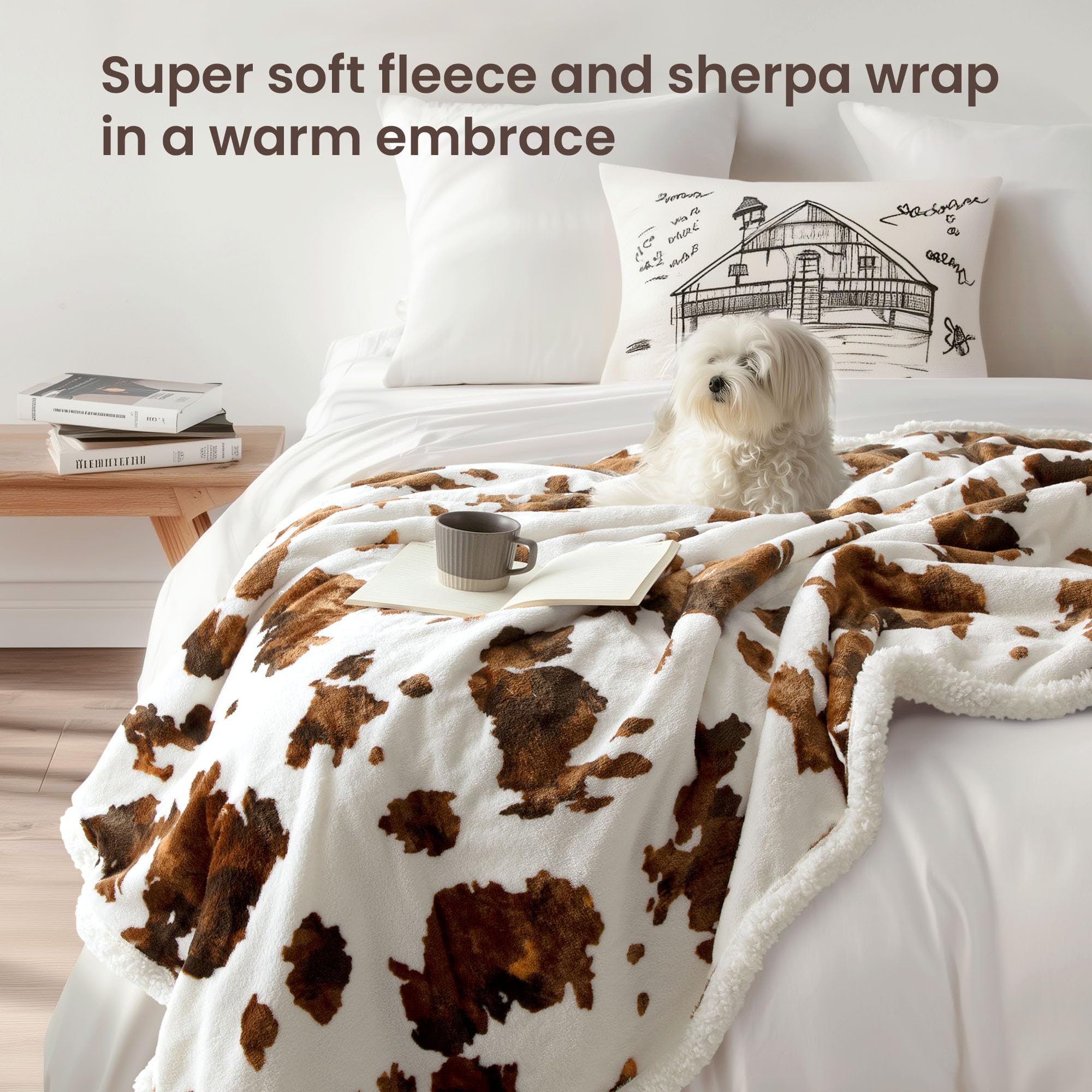 blunique plaid chauffant sur lit offrant chaleur douce pour se détendre