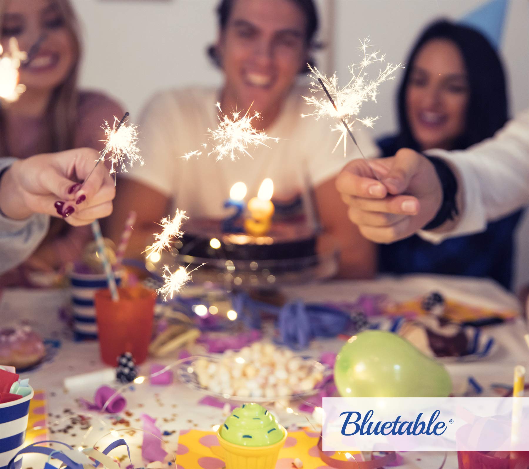 Bluetable emballage lot de 12 idéal pour événements et réceptions