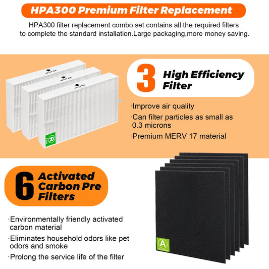 Blutoget gros plan du média filtrant HEPA montrant texture dense pour capture efficace