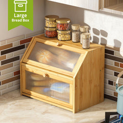 BMOSU intérieur double couche stocke deux miches et plusieurs viennoiseries