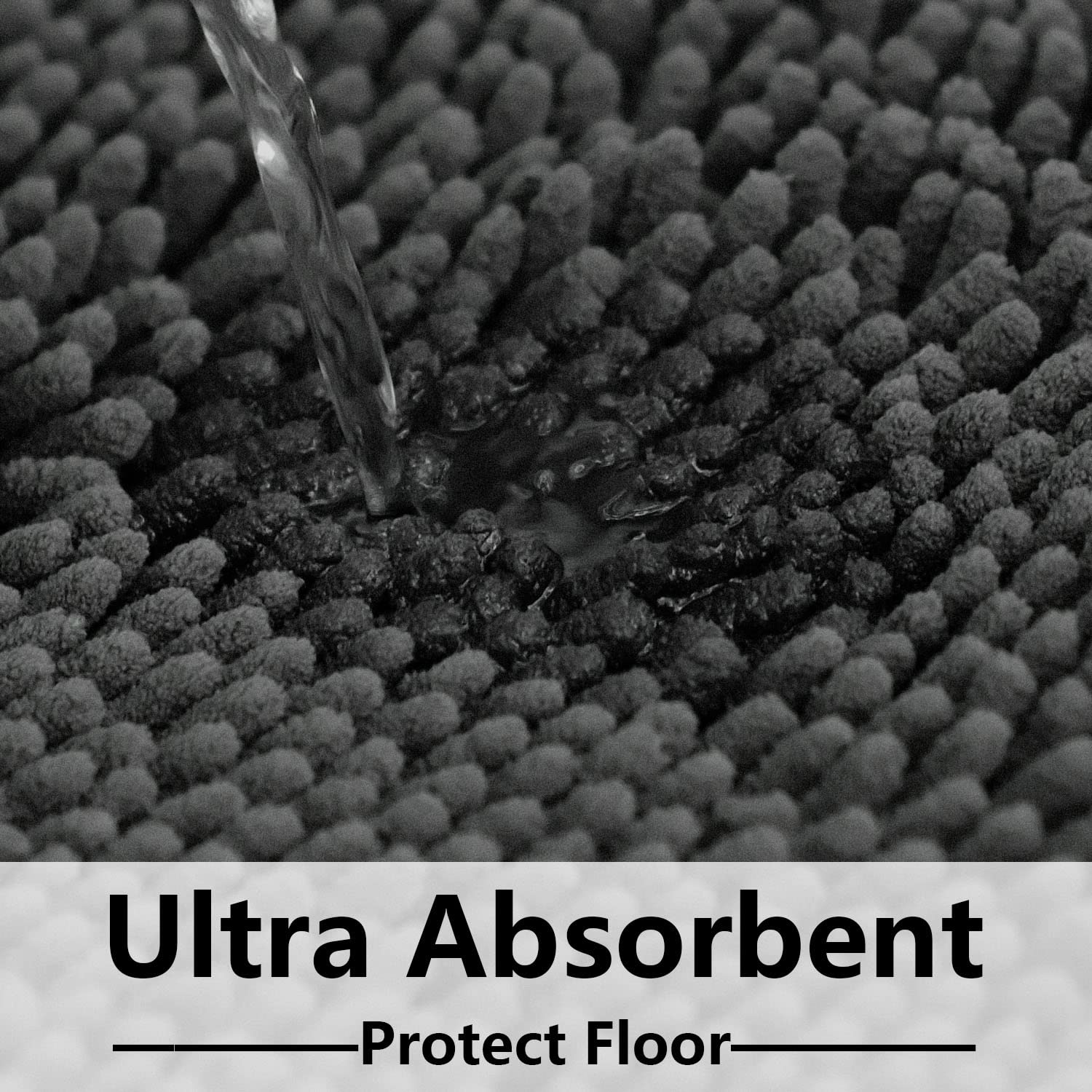 BOANKODU tapis en usage devant lavabo offrant maintien et confort
