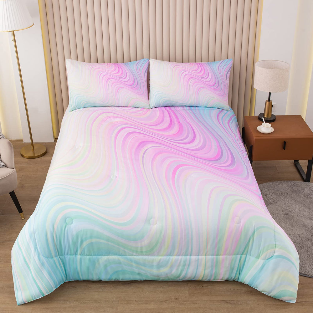 Bodhi détail impression 3D sur couette, motif net et résistant