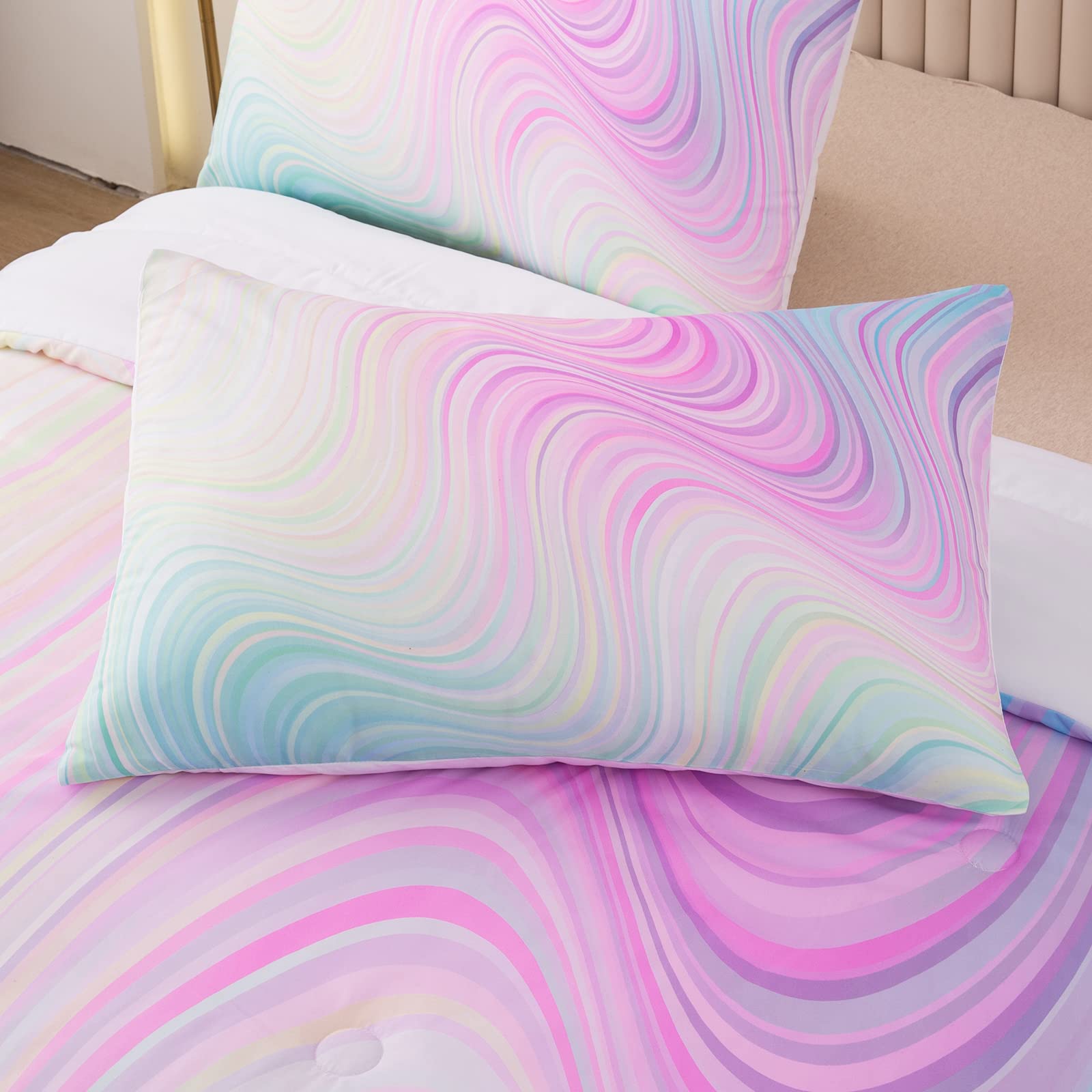 Bodhi couette sortie du sac sous vide retrouvant volume après aération