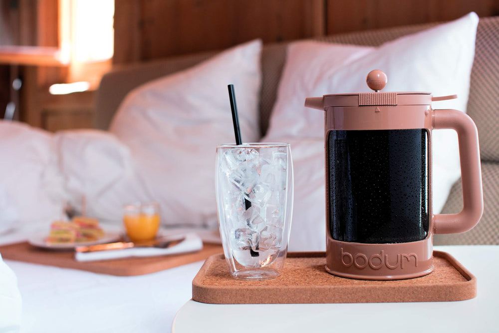 Bodum Pavina mise en scène sur une table, design primé et élégant