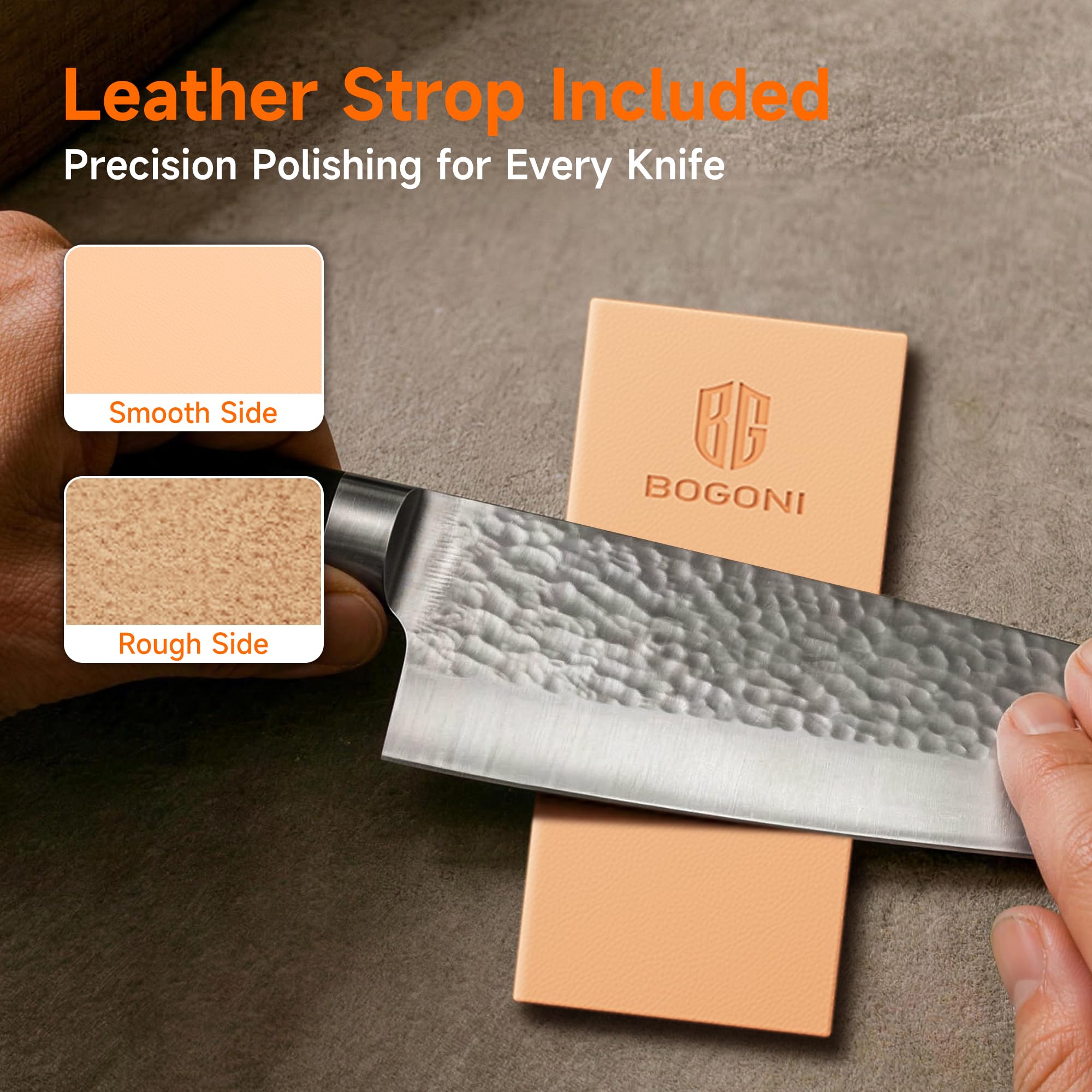 BOGONI gros plan disque céramique 3000 grit pour un polissage fin et durable