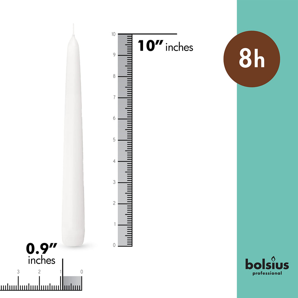 BOLSIUS gros plan mèche coton tressée, combustion plus stable