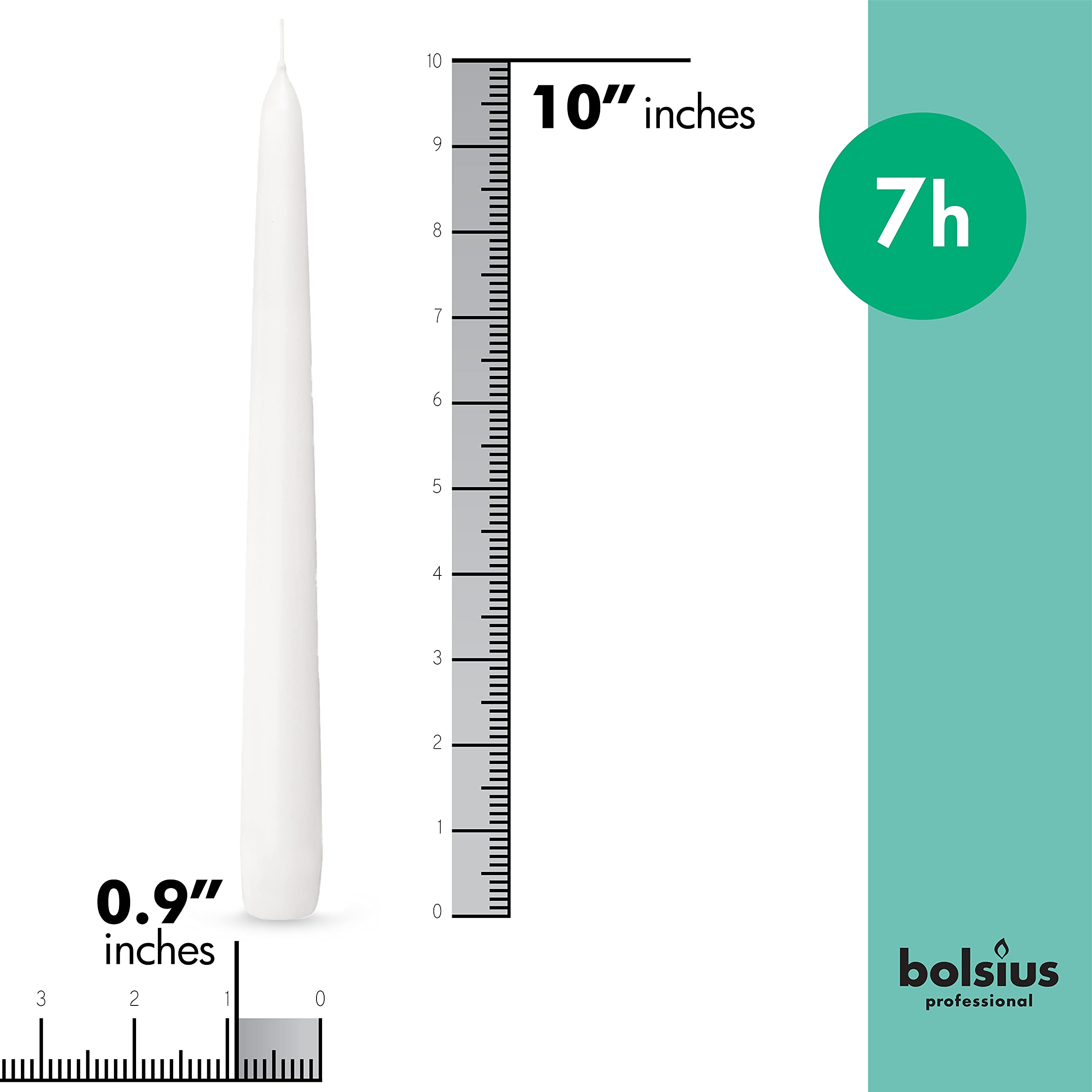 BOLSIUS gros plan sur finition lisse, aspect élégant sur table