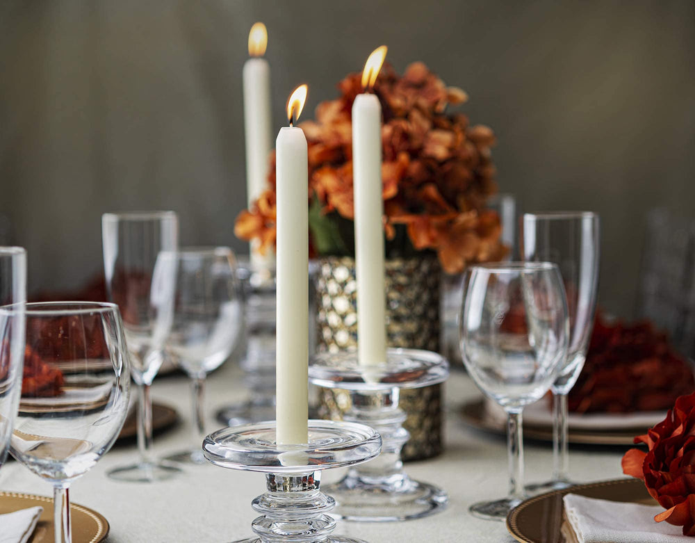 BOLSIUS bougies en candelabre, ambiance raffinée pour repas formels