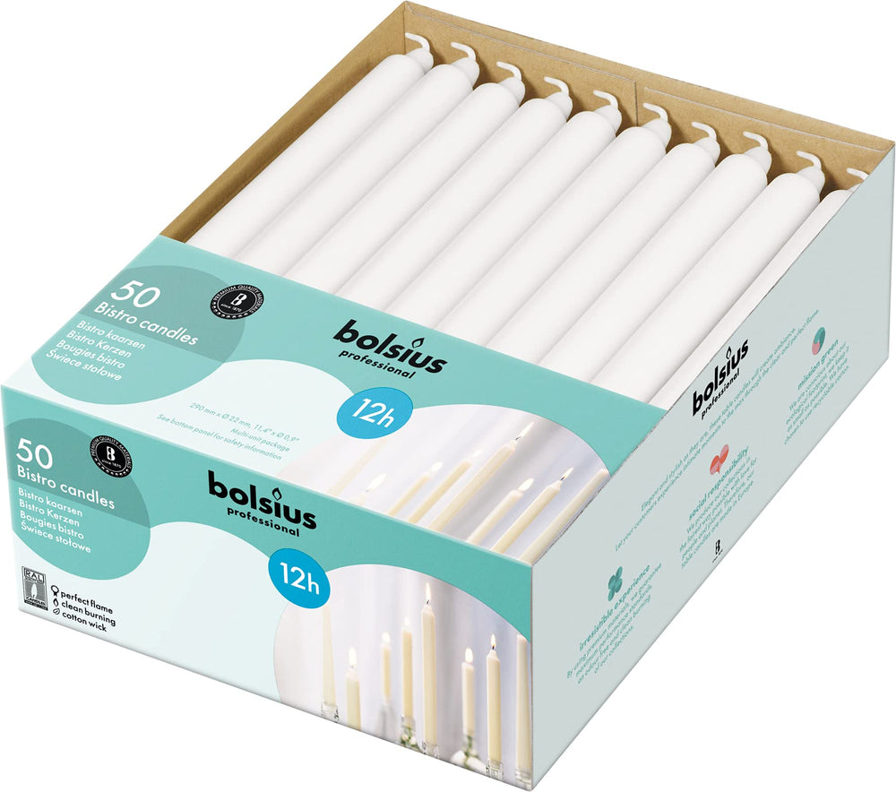 BOLSIUS comparaison taille indiquant hauteur de 11,5 pouces pratique