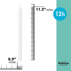 BOLSIUS gros plan mèche 100% coton pour flamme stable et propre