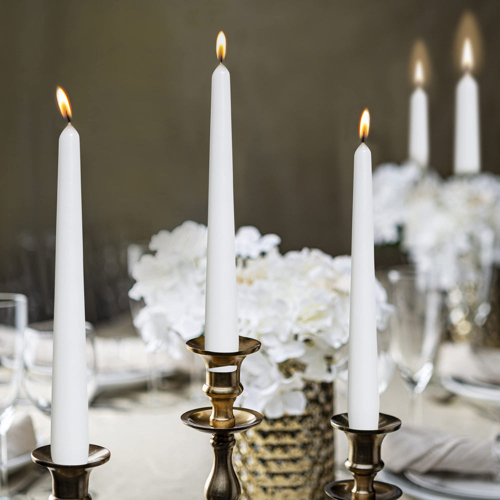 BOLSIUS plusieurs chandeliers avec bougies, uniformité visuelle garantie