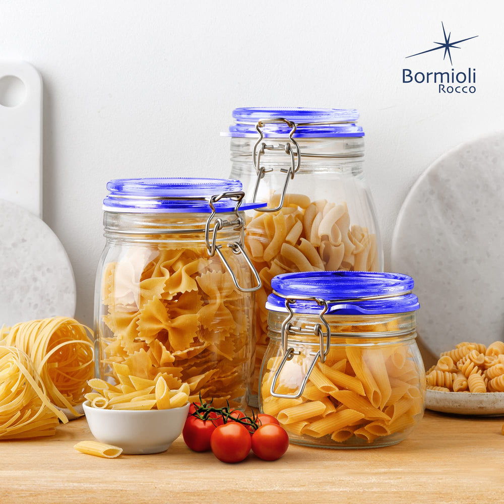 Bormioli Rocco bocaux en situation cuisine stylisée apportant ordre visuel