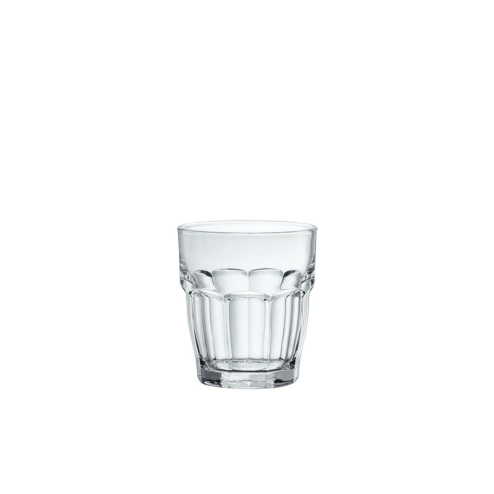 Bormioli Rocco devant pack montrant lot de 6 et gain de place