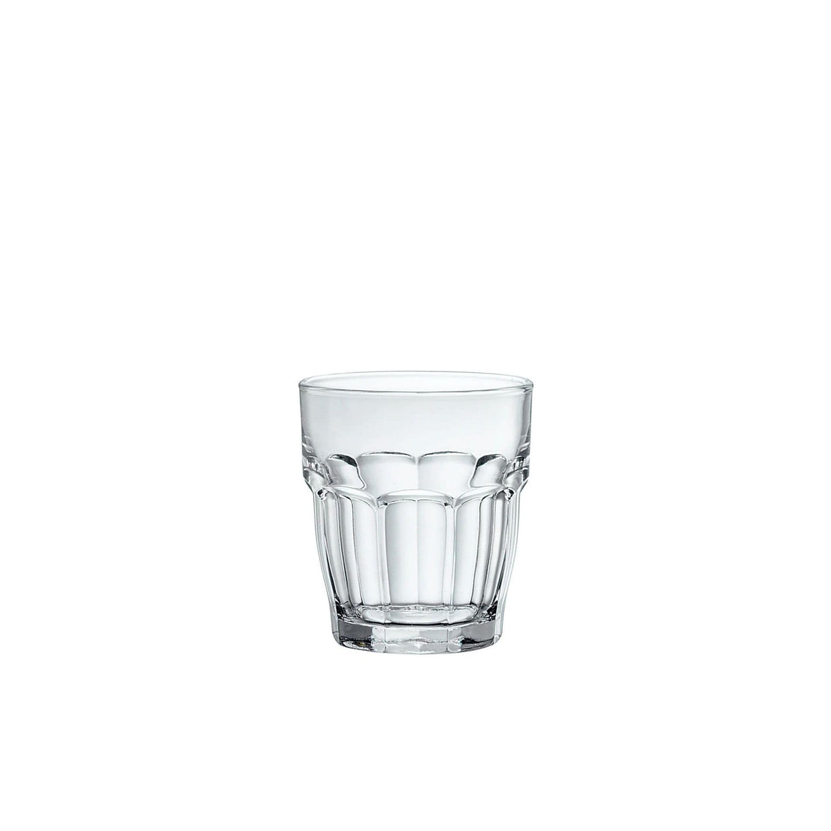 Bormioli Rocco devant pack montrant lot de 6 et gain de place