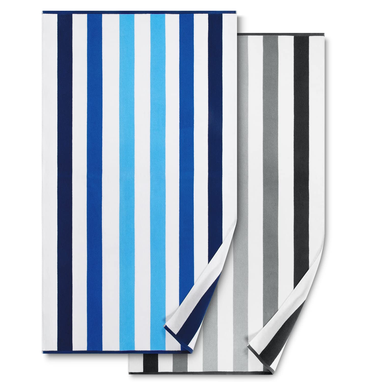 Bornbay détail des rayures bleu montrant style et finition résistante