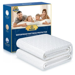 BOSANE housse matelas face avant emballage montrant protection imperméable