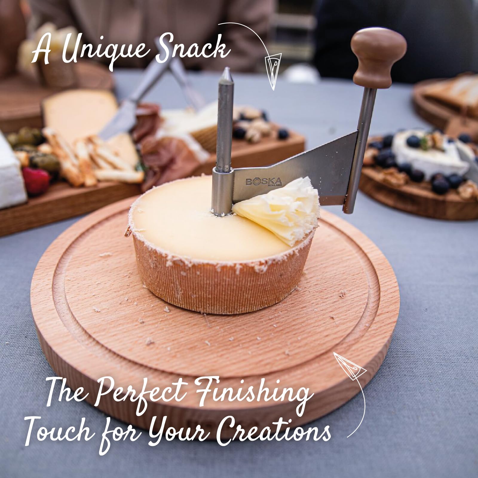 BOSKA Amigo copeaux de fromage prêts à servir et embellir plats