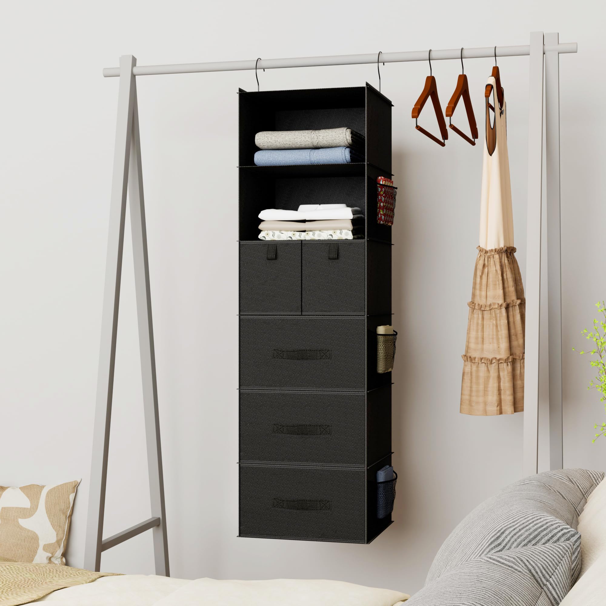 Bosuelife gros plan du tissu non-tissé durable offrant ventilation