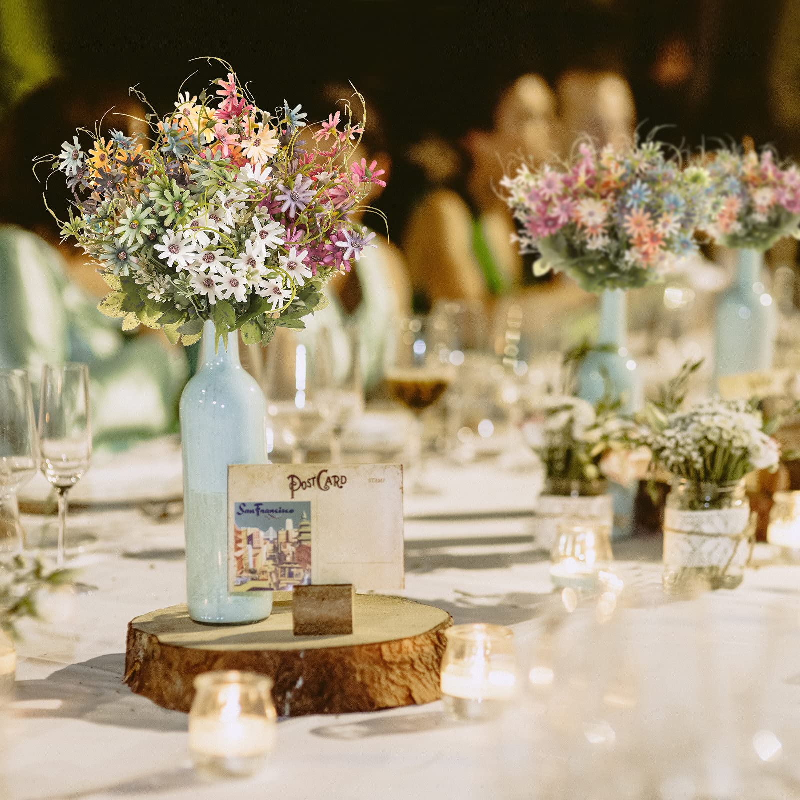 Bovvered composition mariage centre de table stable et esthétique