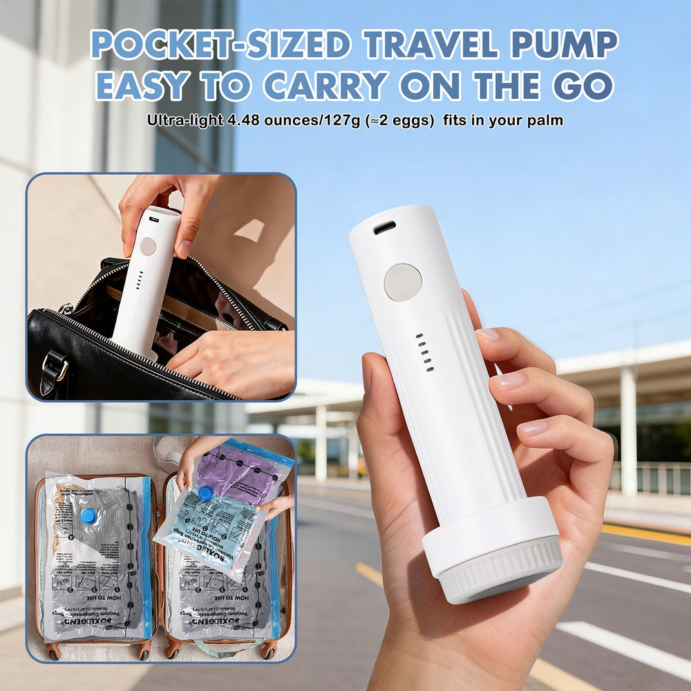BoxLegend pompe électrique gros plan pour aspiration rapide et facile