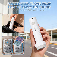BoxLegend pompe électrique gros plan pour aspiration rapide et facile