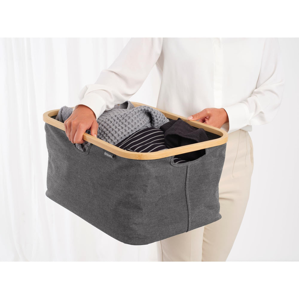 Brabantia panier rempli de linge illustrant une charge complète