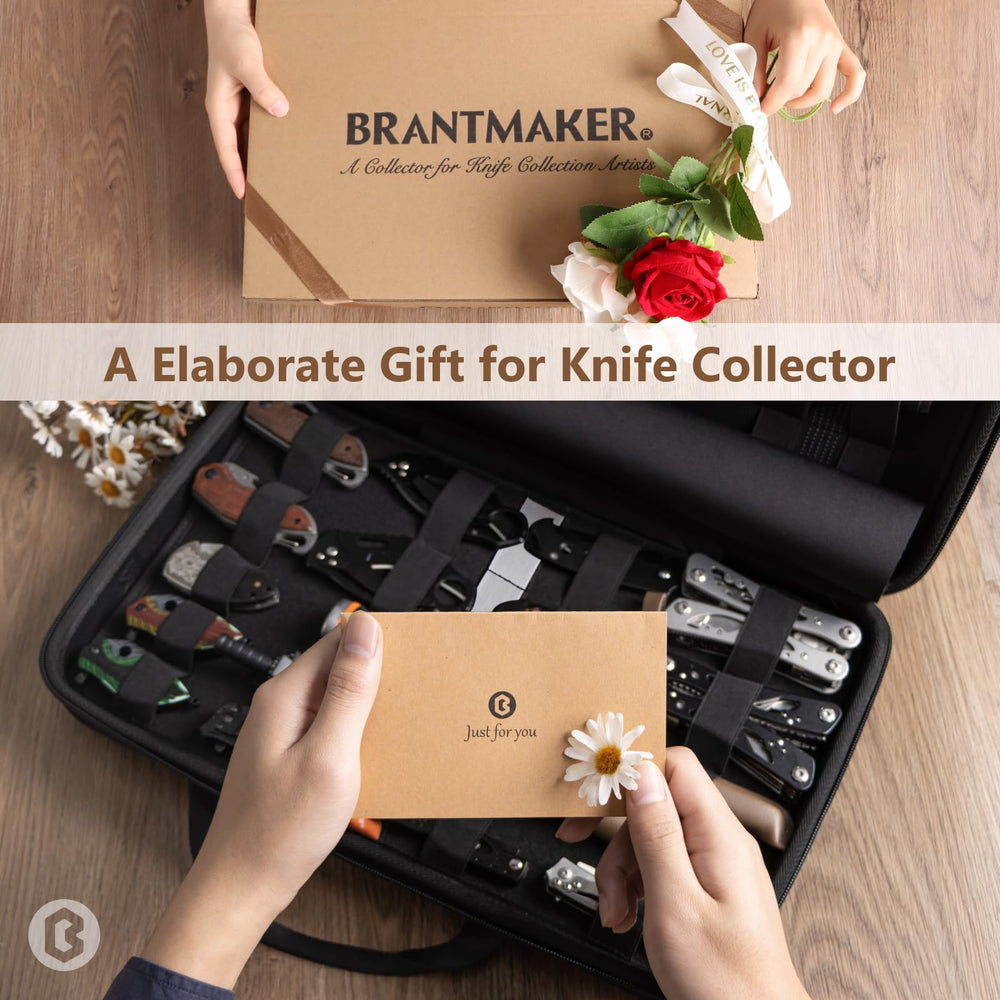 BRANTMAKER coffret présenté dans emballage kraft prêt à offrir comme cadeau