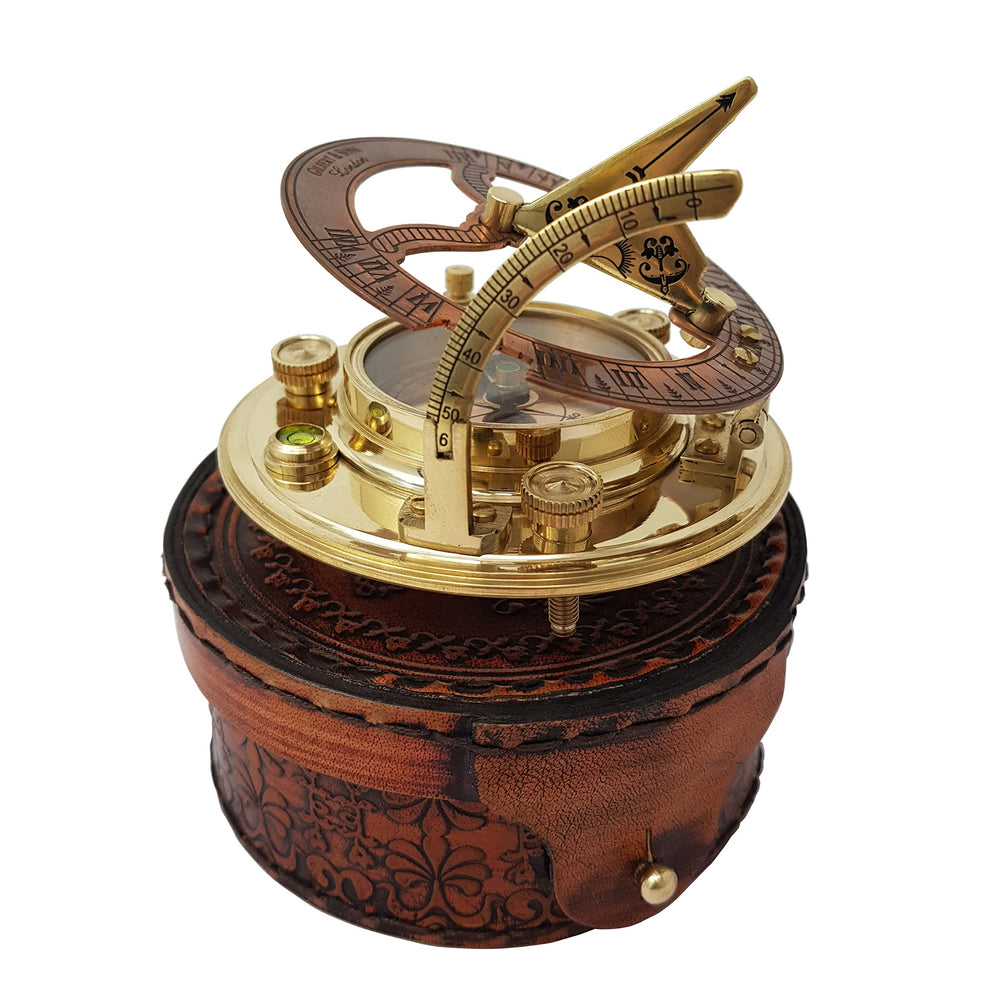 Brass Nautical main tenant l'objet pour échelle, portable et maniable