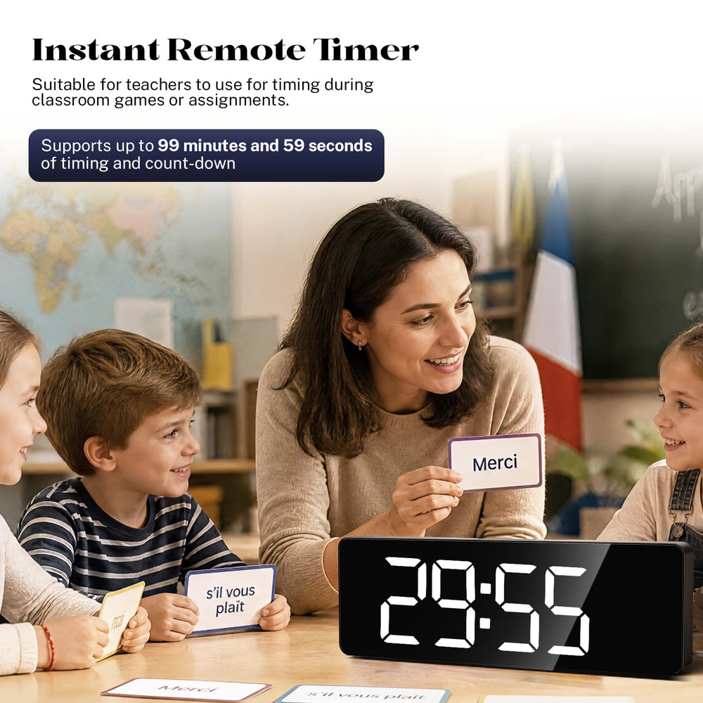 Brauthon horloge posée sur bureau utile pour travail
