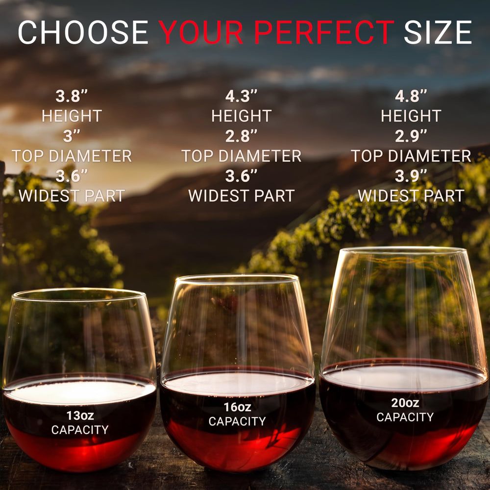 Bravario ensemble de huit verres idéal pour réceptions sans casse
