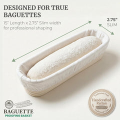 Bread Experience gros plan rotin montrant texture respirante pour meilleure croûte