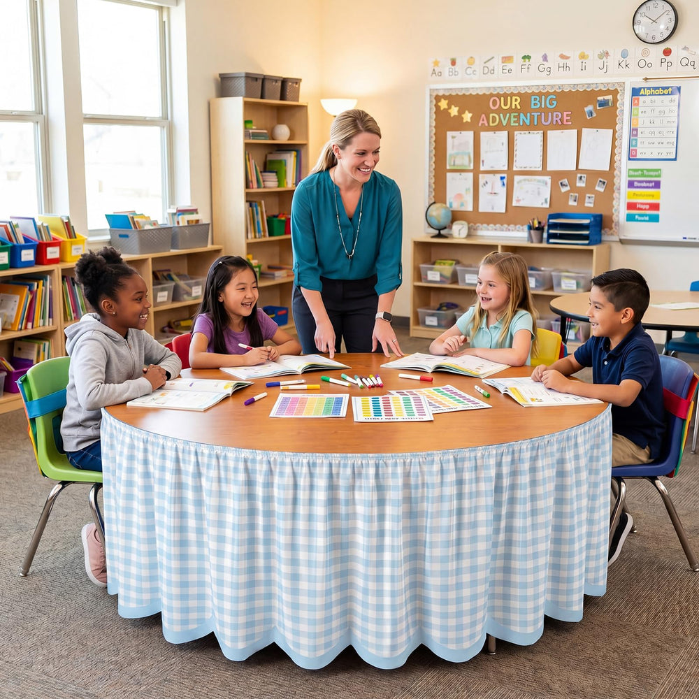Breling mise en scène en classe habille bureau et cache rangement