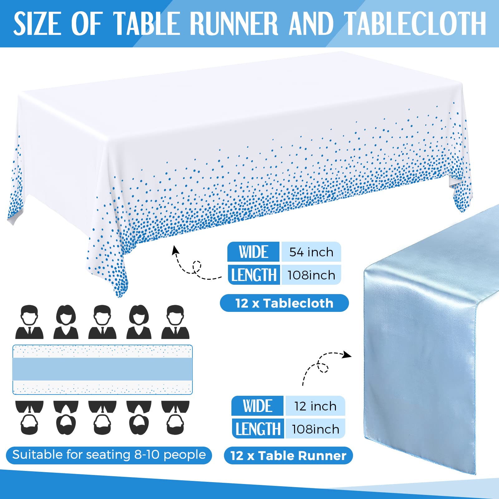 Breling gros plan sur motif à pois de la nappe, apporte élégance décorative
