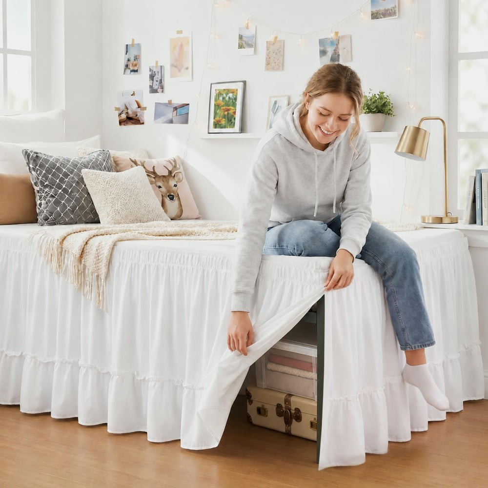 Breling emballage du produit prêt à poser, inclut une jupe de lit
