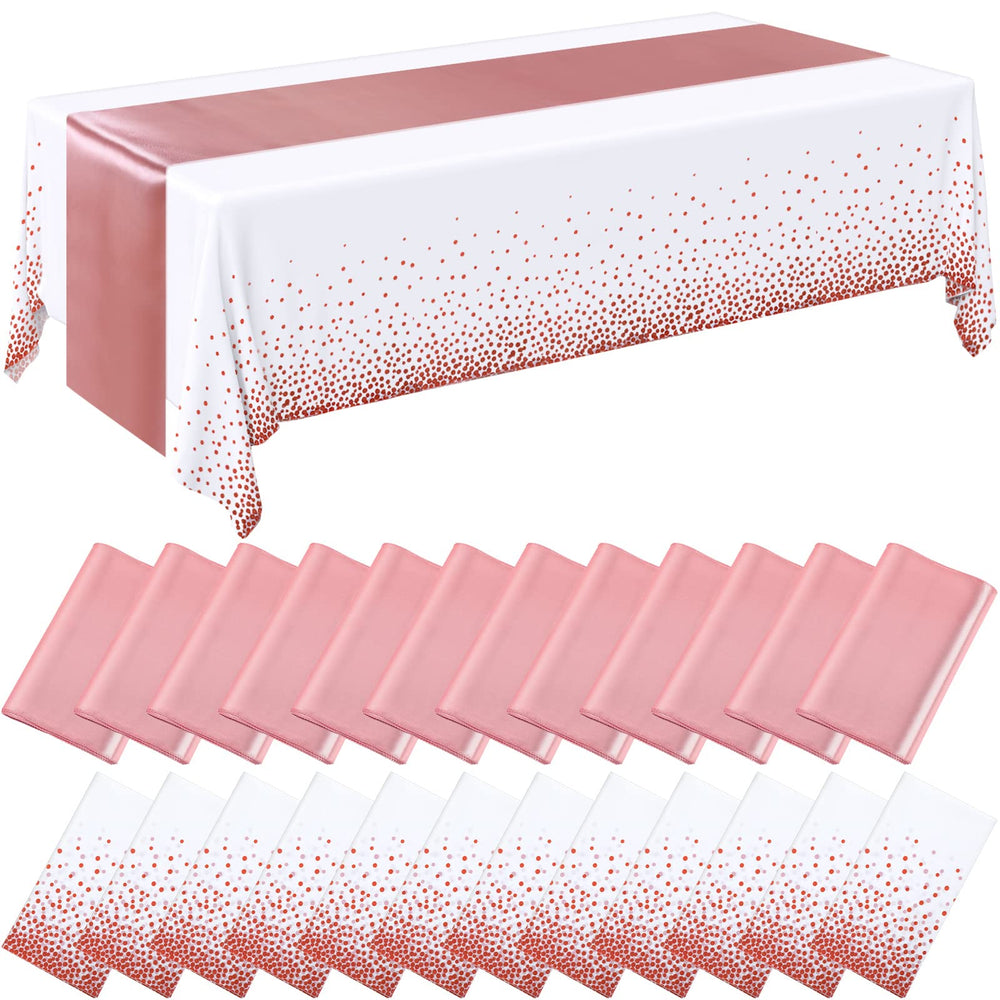 Breling nappe blanche face avant protège table et crée une base élégante