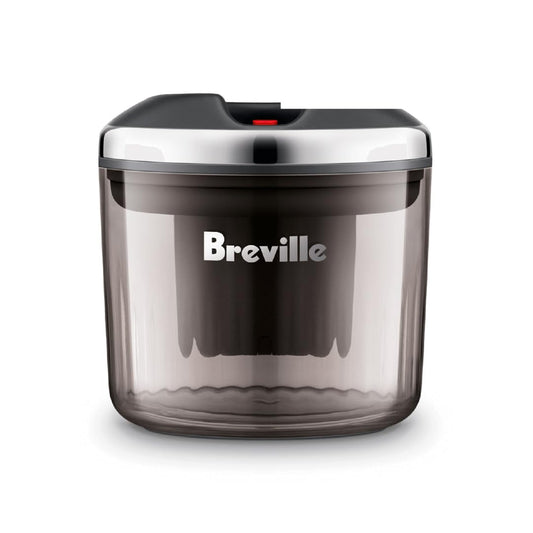 Breville Puck Sucker vue avant montrant design compacte et gain de propreté