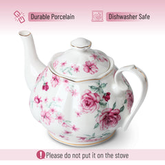 Brew To A Tea détail bordure or 10 carats préservant élégance et luxe