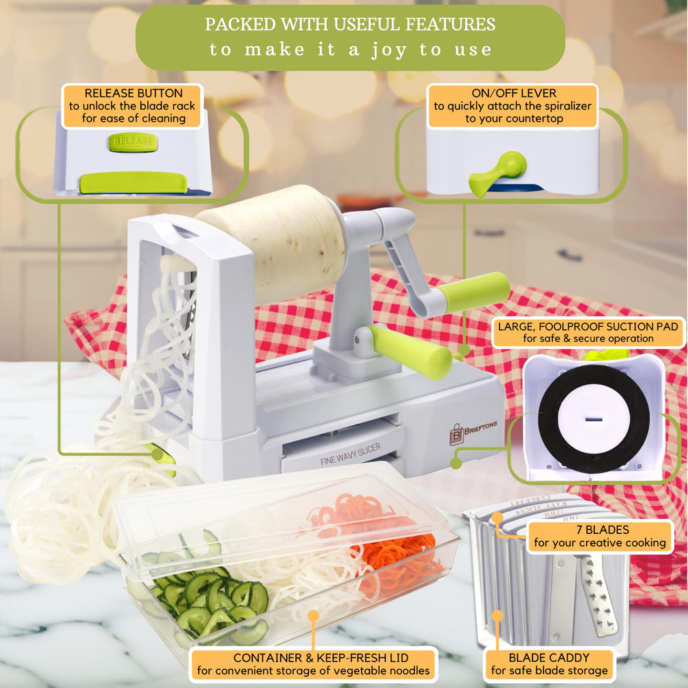 Brieftons caddy de rangement ouvert gardant les lames organisées et sûres
