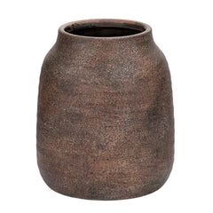 Vase Briful vue de face sur fond neutre montrant la silhouette rustique et l'effet décoratif