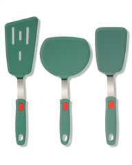 Brigii emballage avant montrant le set de trois spatules, pratique pour achat