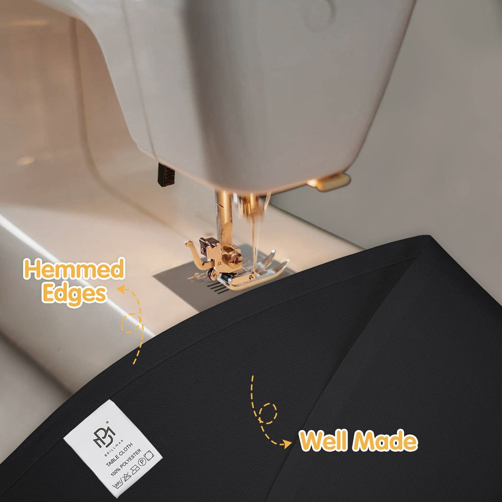 BRILLMAX nappe en situation sur table de réception pour mise en valeur déco