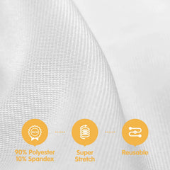 BRILLMAX gros plan tissu 180GSM, texture épaisse durable