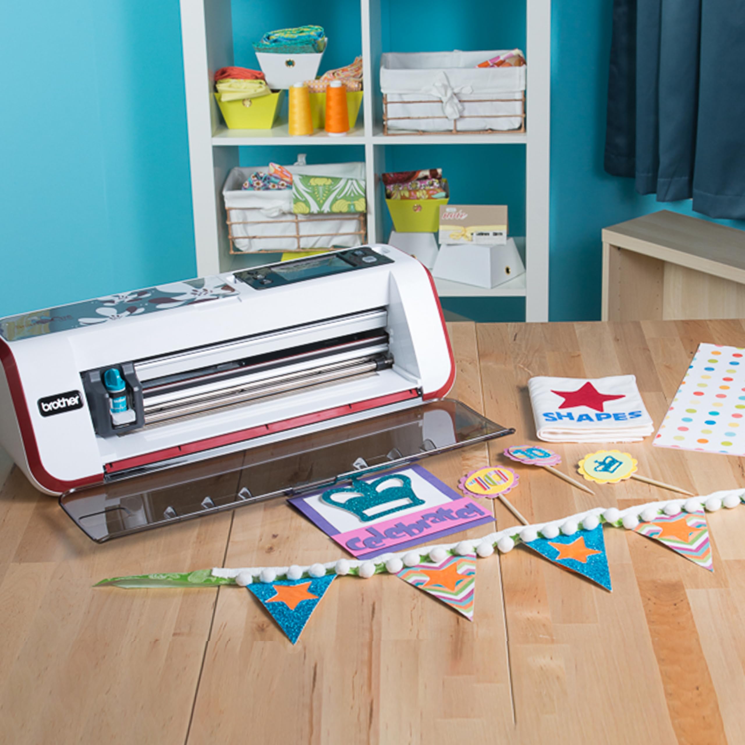 Brother tapis avec feuille protectrice retirée pour rangement et protection