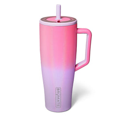 BrüMate gobelet face avant montrant le design Cotton Candy et durabilité