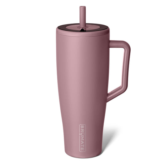 BrüMate Era face rose taupe montrant finition élégante et capacité