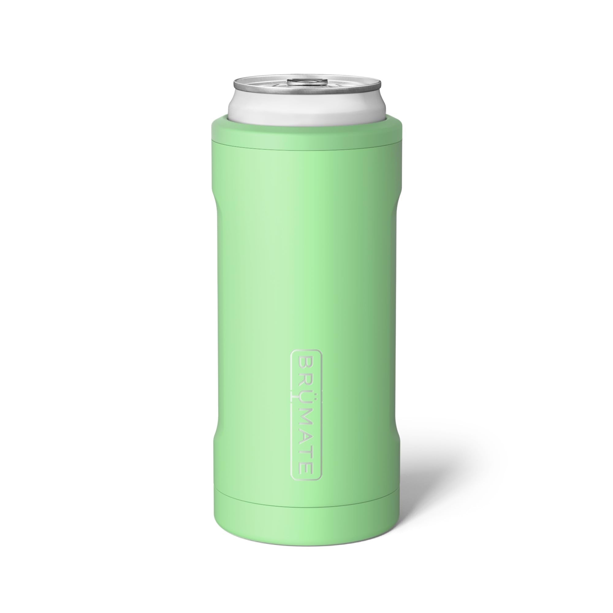 BrüMate vue avant du Hopsulator Slim gardant la canette froide