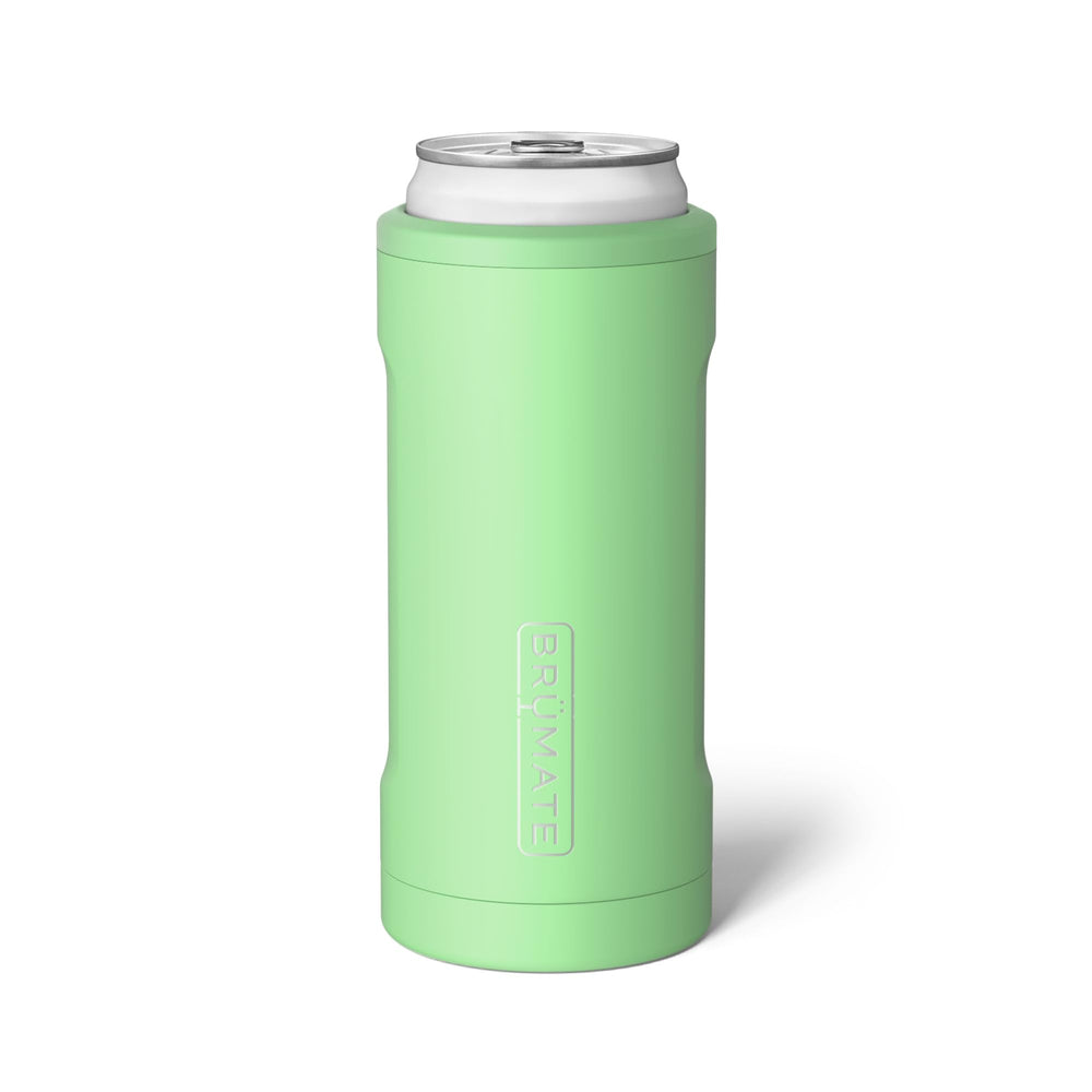 BrüMate vue avant du Hopsulator Slim gardant la canette froide